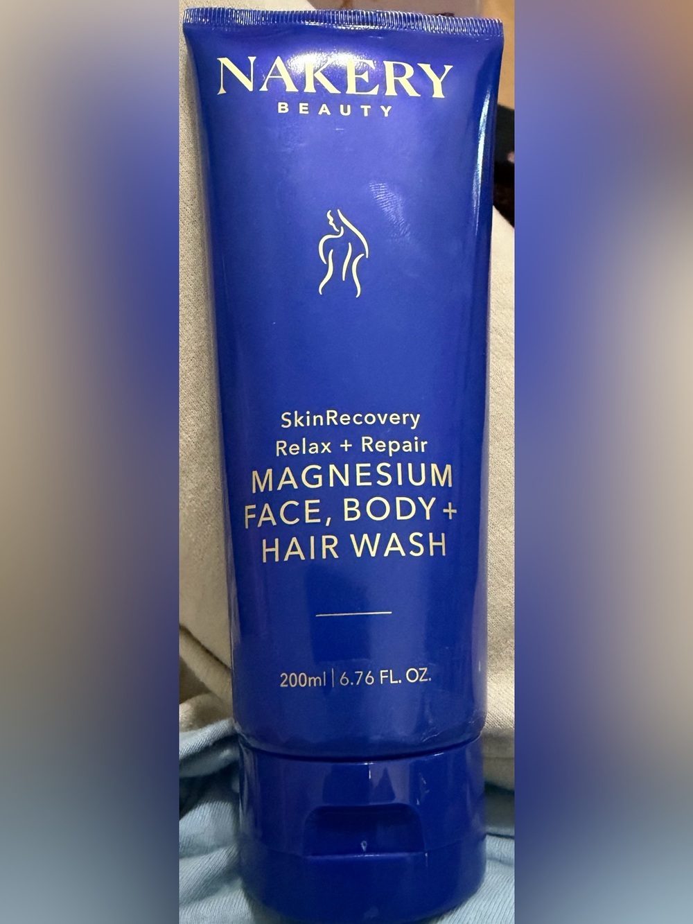 Nakery Beauty Magnesium Face, Body & Hair Wash - Blue